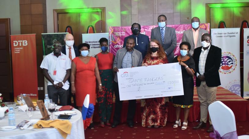 AmCham Uganda Donates to The Game Rangers UWA